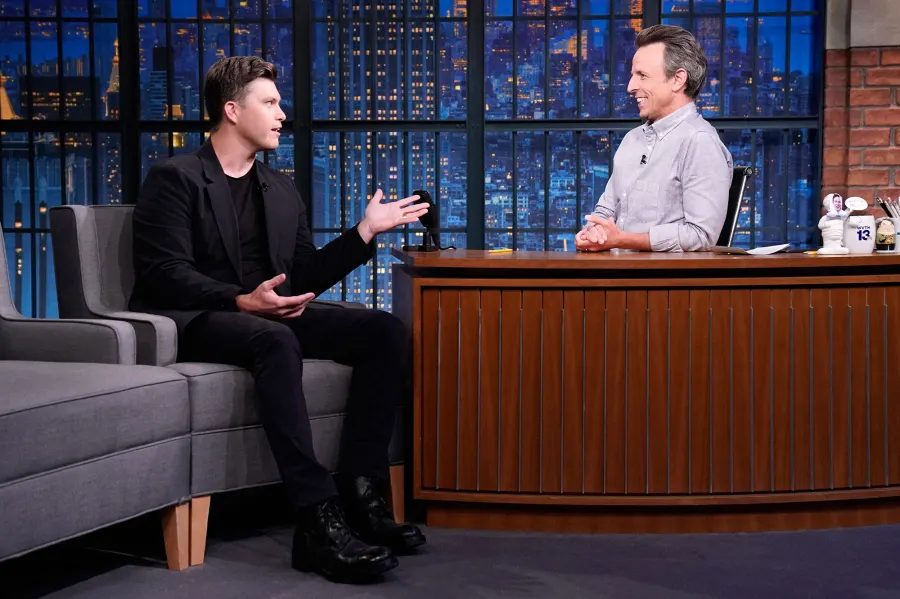 Colin Jost Shares His Mom’s Hilarious Reaction to His and Scarlett Johansson Son Cosmo Name Seth Meyers