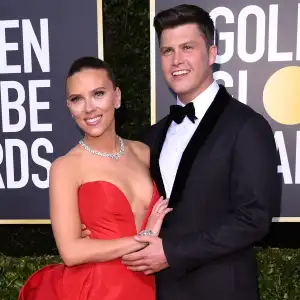 Colin Jost Shares His Mom’s Hilarious Reaction to His and Scarlett Johansson Son Cosmo Name