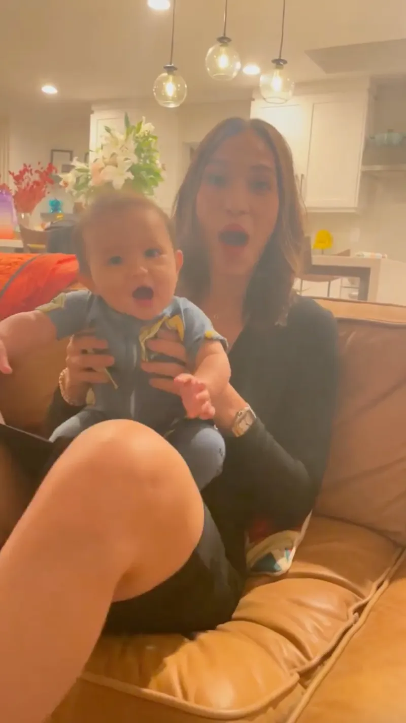 Crocodile! Cheese! Henry Golding, More Celeb Parents Share Kids' 1st Words