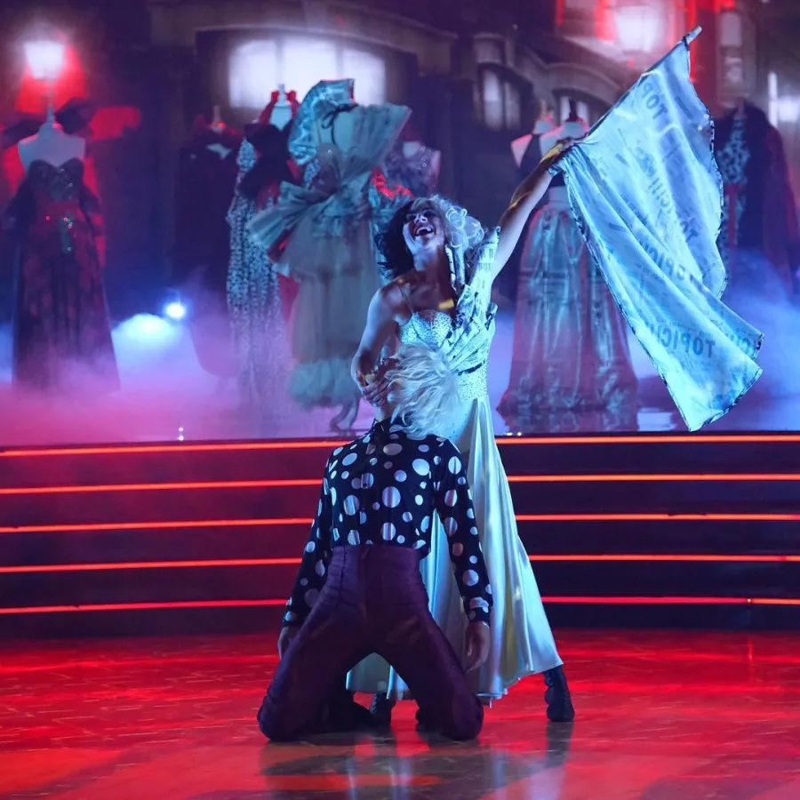 DWTS Disney Villains Night Amanda Sasha