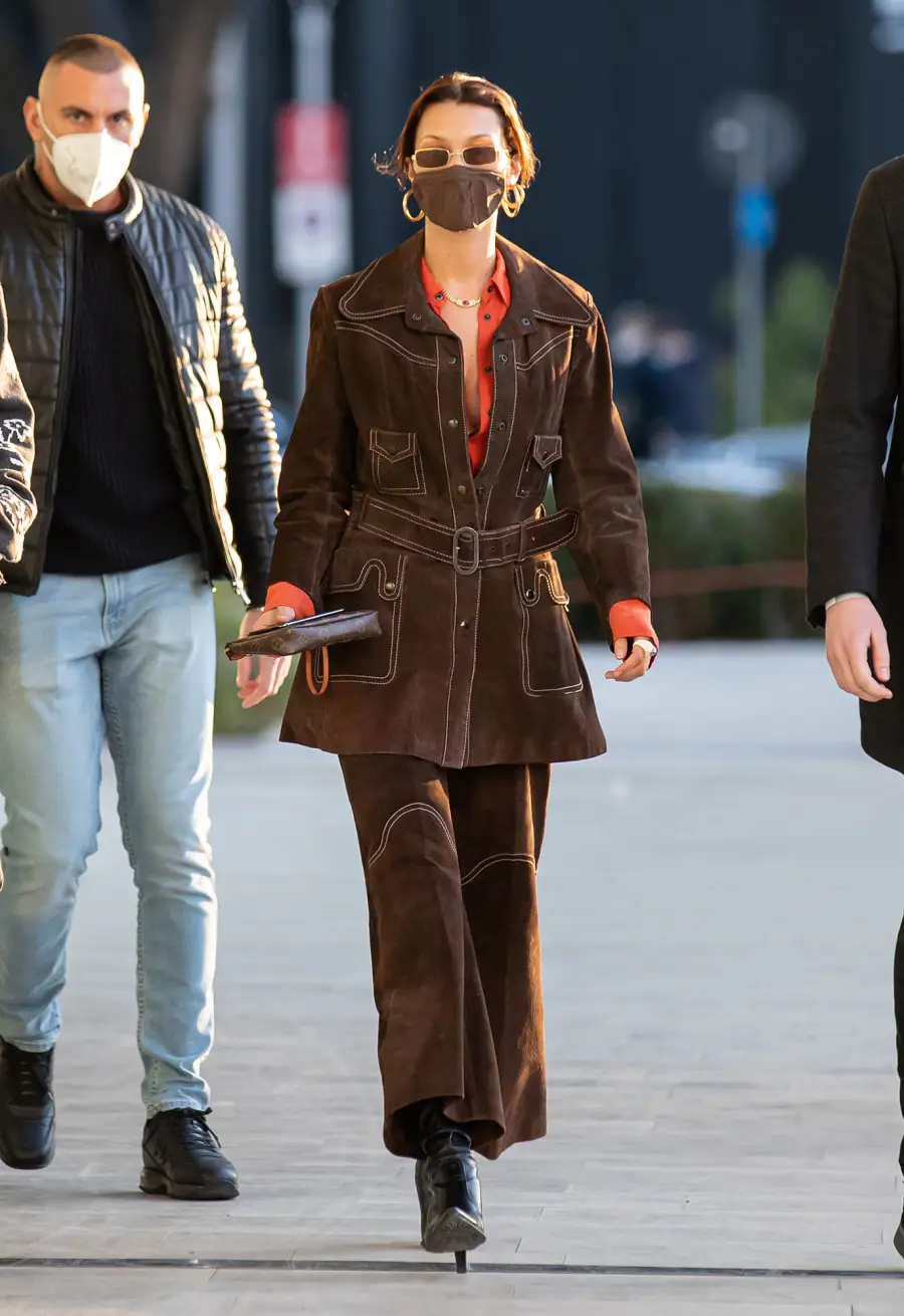 February 28 2021 Bella Hadid Y2K Style Icon