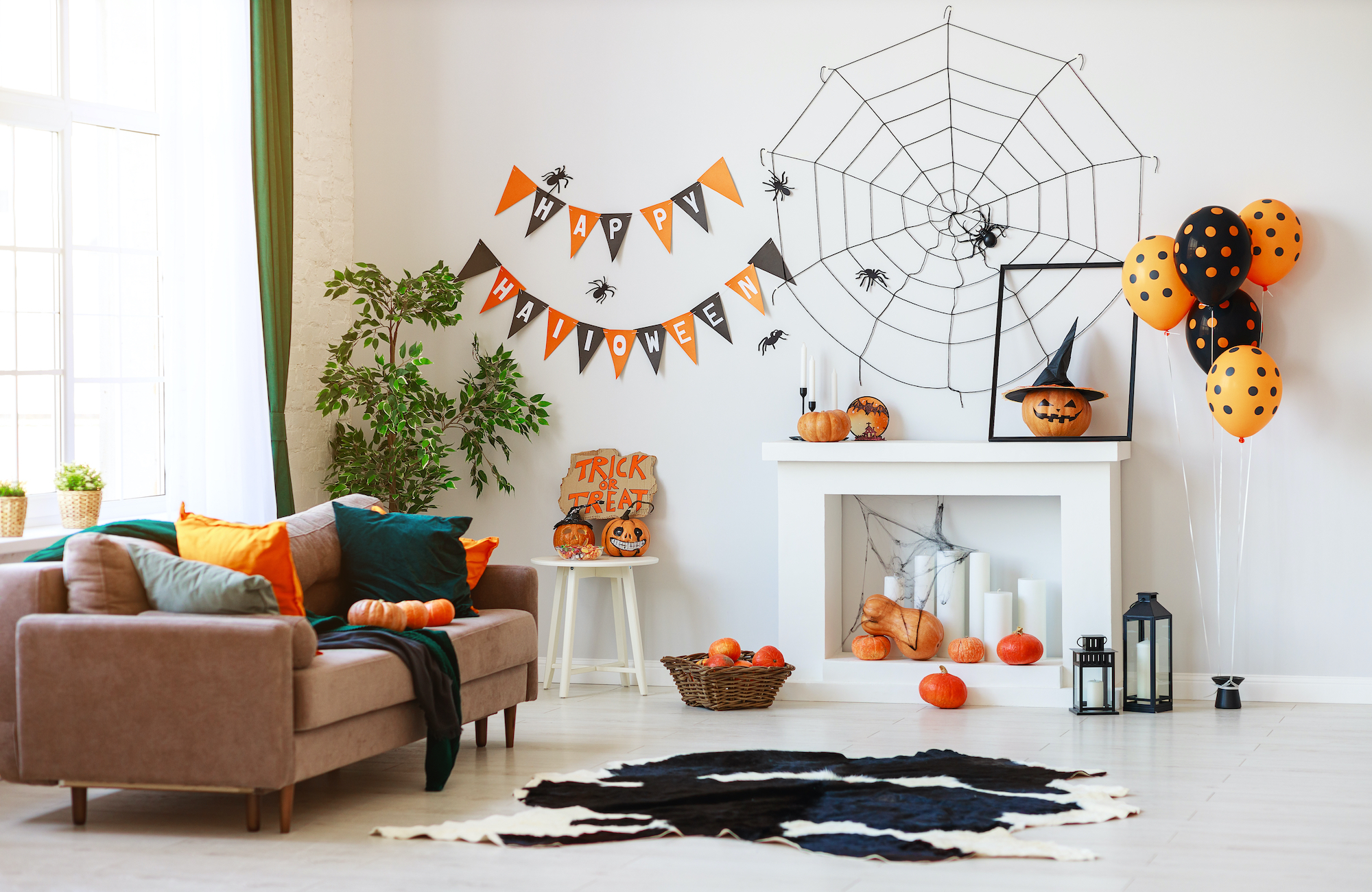 Halloween-Decor-Stock-Photo