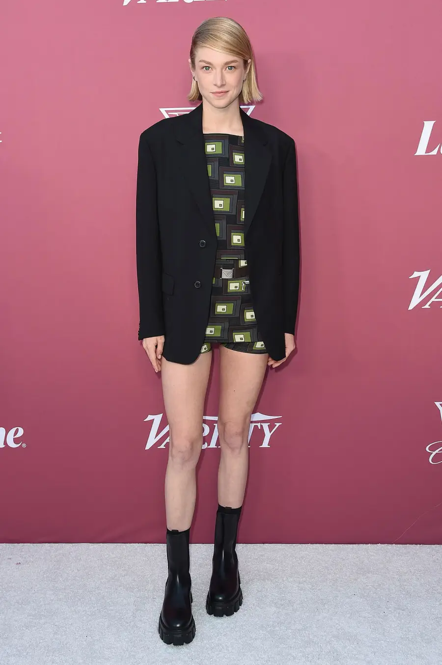 Hunter Schafer Variety Power of Women Red Carpet