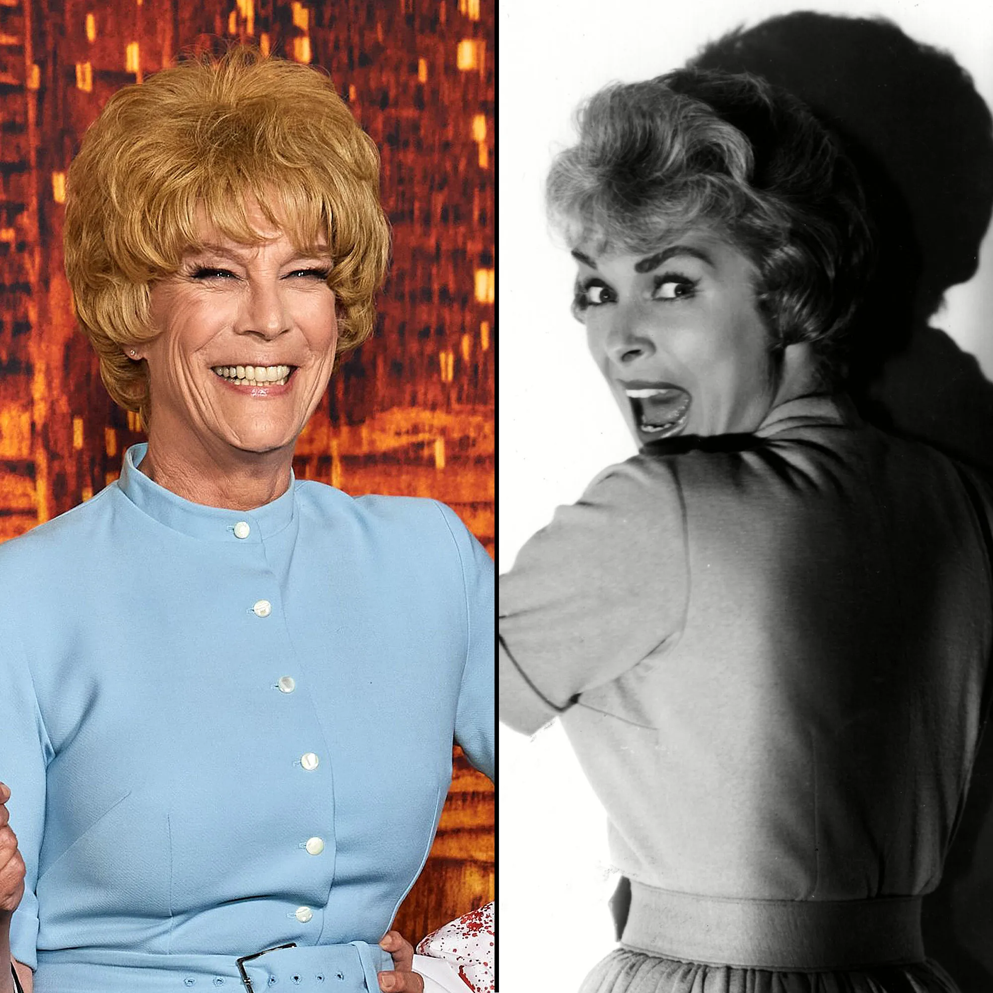 Jamie Lee Curtis and Janet Leigh Psycho