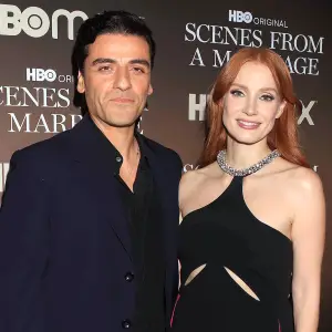 Jessica Chastain Shares Her 1 Rule for Doing Nude Scenes With Oscar Isaac in ‘Scenes From a Marriage'