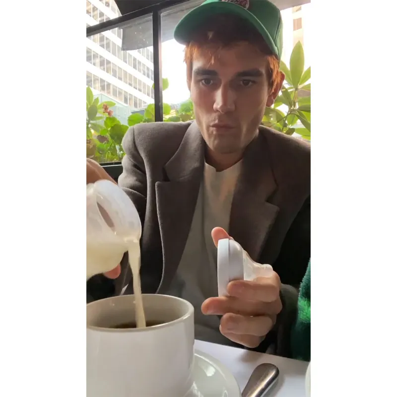 KJ Apa Drinks Clara Berry Breast Milk in His Coffee