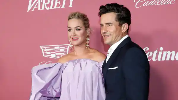 Katy Perry and Orlando Bloom at Variety's 2021 Power of Women Event.