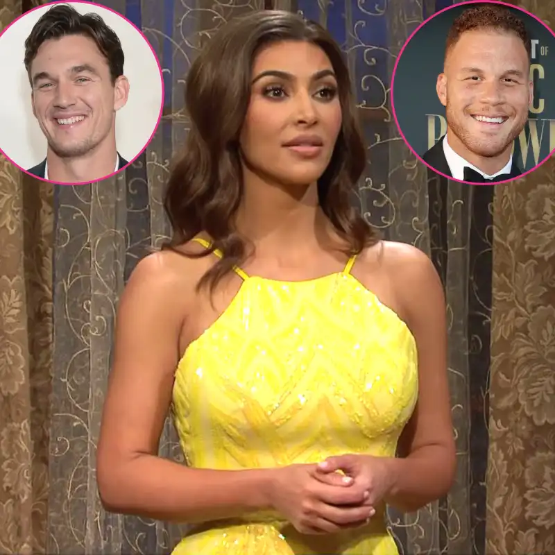 Kim Kardashian Spoofs ‘Bachelorette’ With Tyler Cameron and Kendall Jenner’s Ex Blake Griffin on ‘SNL’