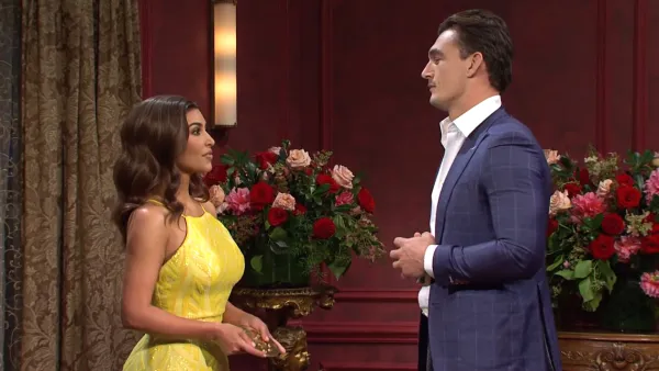 Kim Kardashian Spoofs ‘Bachelorette’ With Tyler Cameron and Kendall Jenner’s Ex Blake Griffin on ‘SNL’