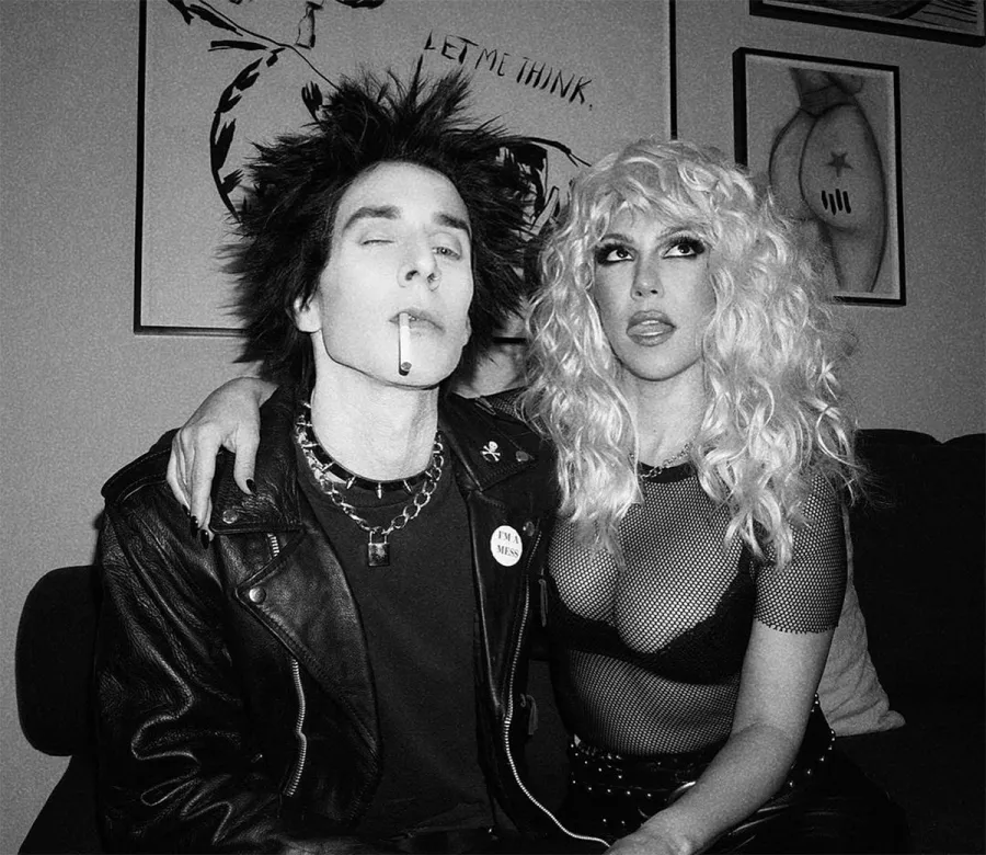 Kourtney Kardashian and Travis Barker Dress as Sid and Nancy After Engagement Till Death Do Us Part