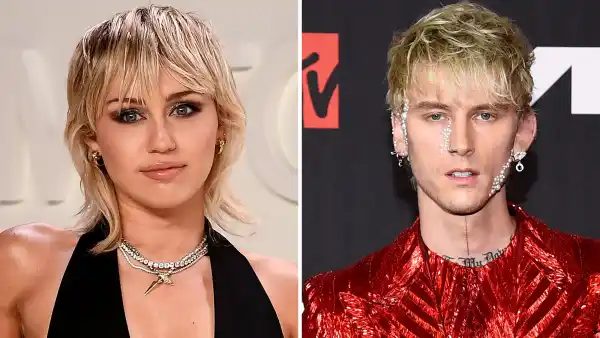 LOL! Miley Cyrus and Machine Gun Kelly Bond Over 'I Am Weed' Meme
