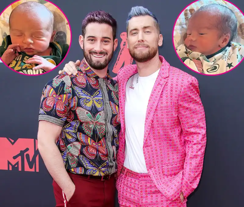 Lance Bass Instagram Lance Bass and Michael Turchin Twins Alexander and Betty Cutest Pics Feature