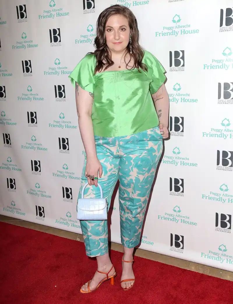Lena Dunham Admits She Went a Little Fashion Crazy at Her Wedding