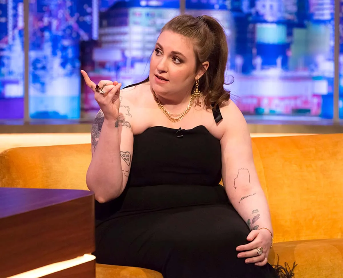 Lena Dunham Slams Body Shamers Did She Eat Cast Girls Is Not Funny