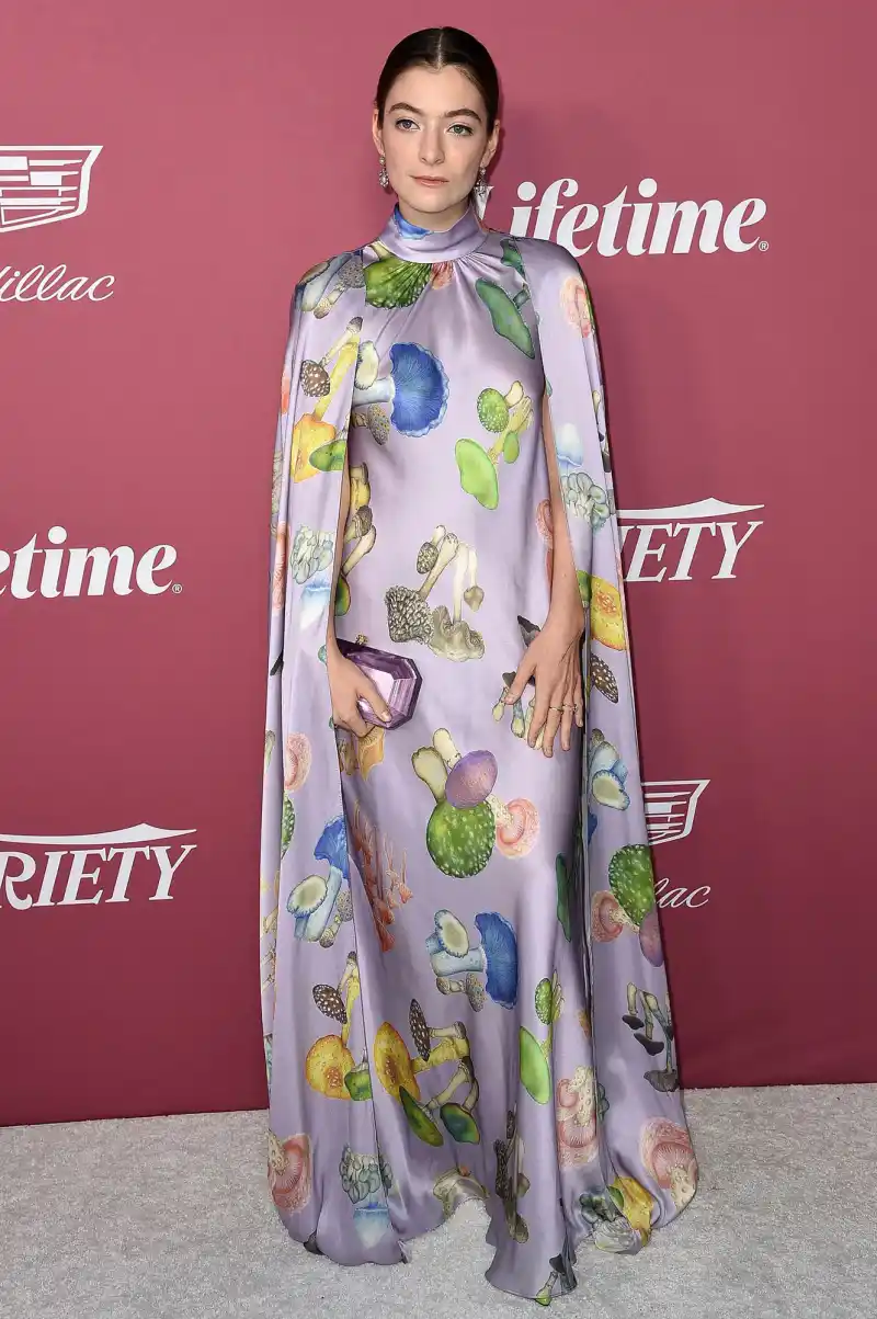 Lorde Variety Power of Women Red Carpet