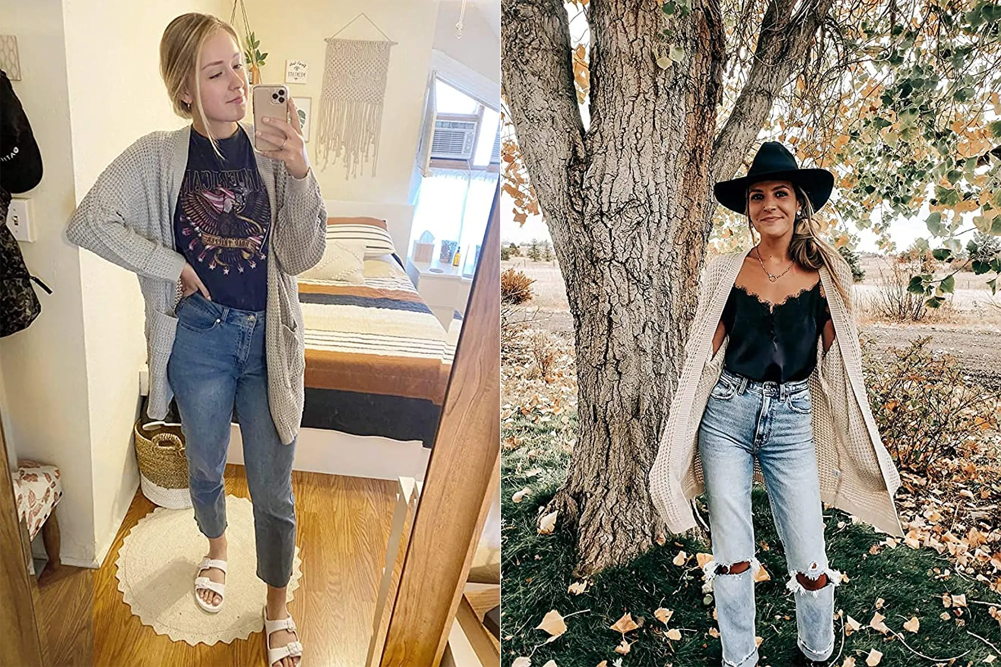 MEROKEETY Women's Oversized Batwing Sleeve Waffle Knit Sweater