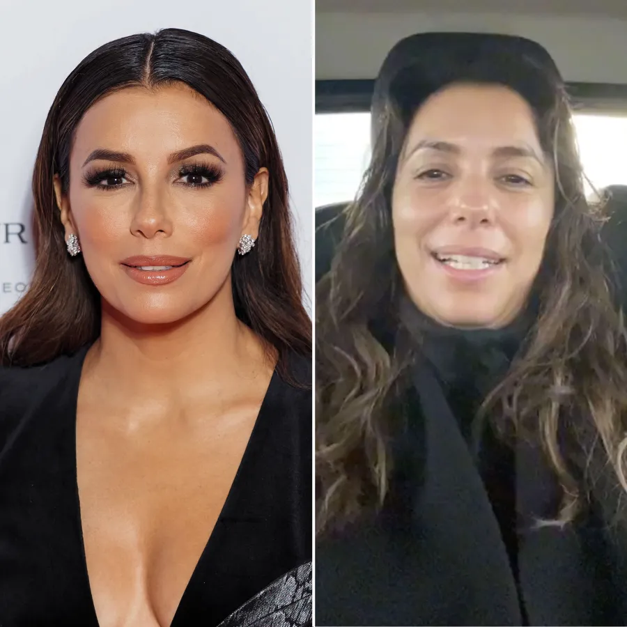 Most Stunning Celebrity Makeup-Free Moments of 2021