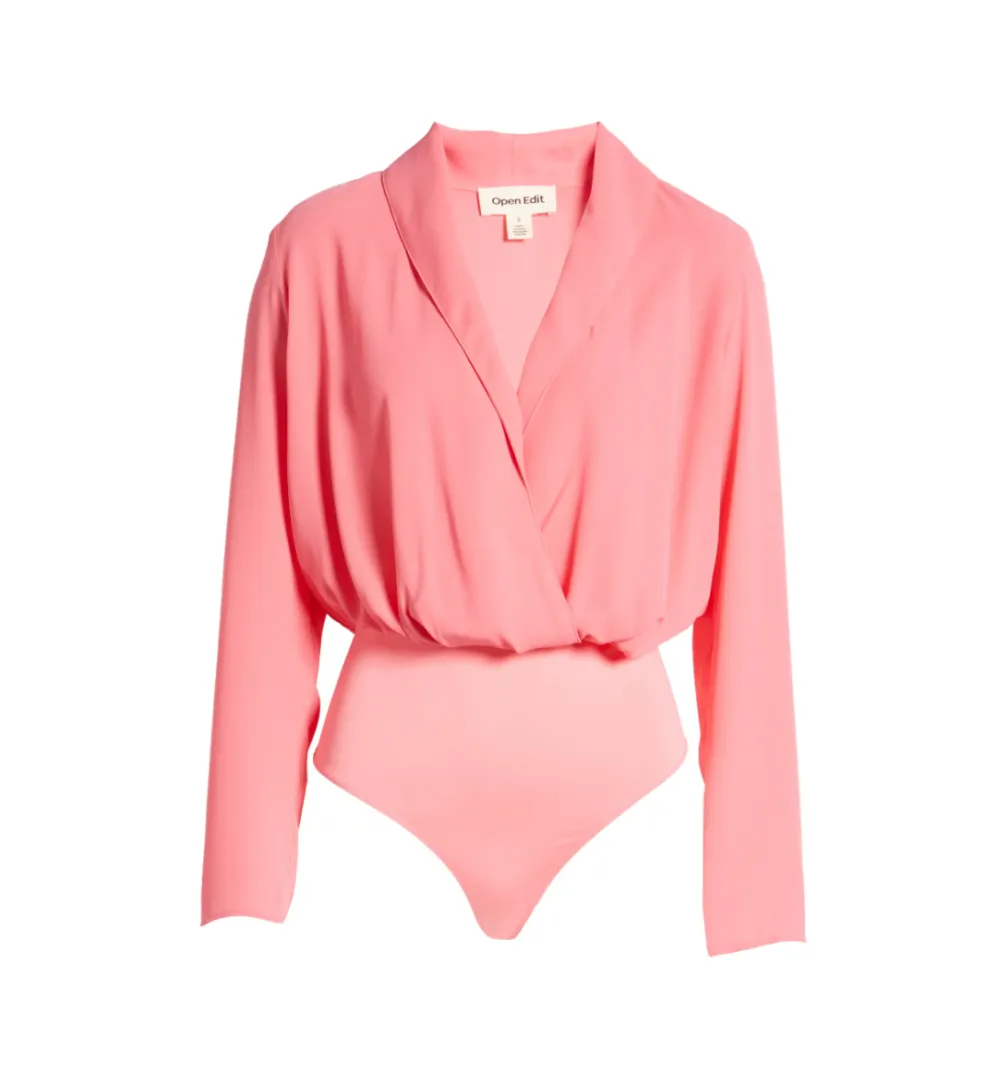 Open Edit Wrap Bodysuit