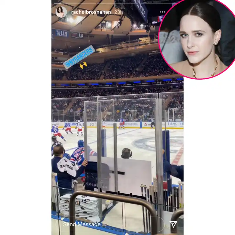 Rachel Brosnahan, Justin Bieber and More Stars Who Love Hockey
