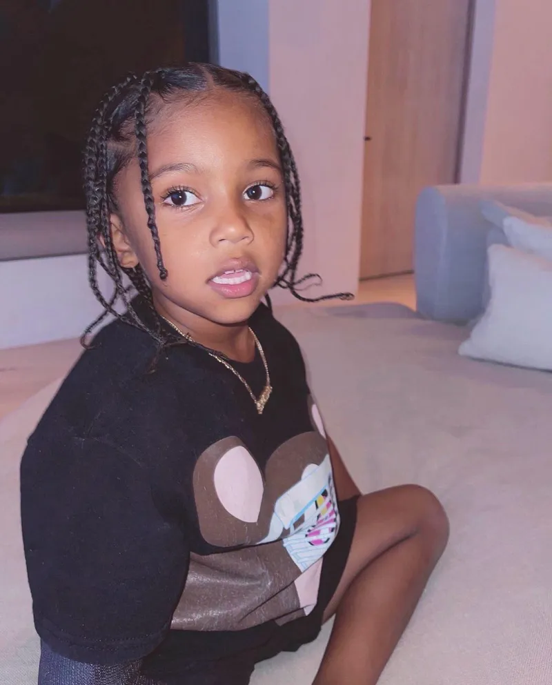 Saint West's Photo Album Hanging Out