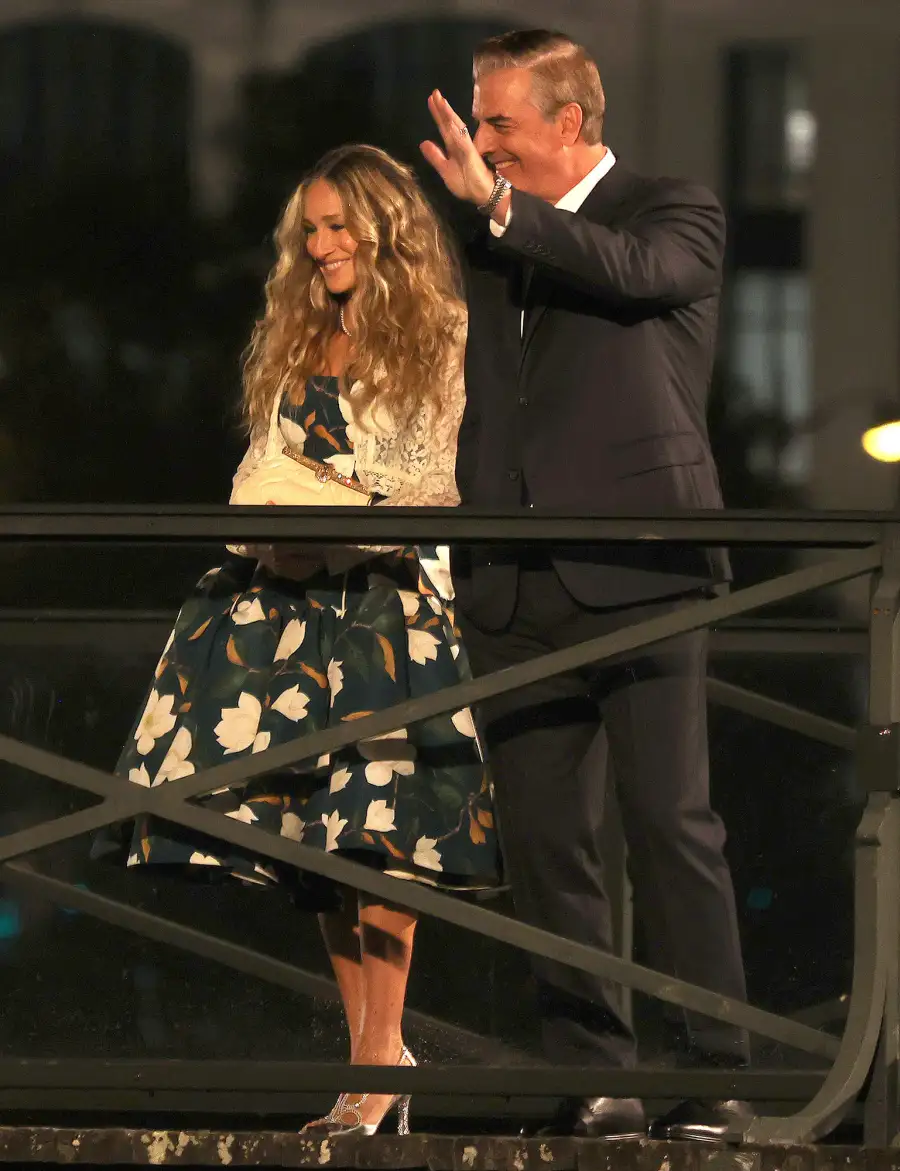 Sarah Jessica Parker and Chris Noth SATC Paris