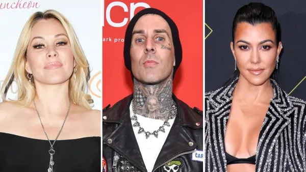 Kourtney Kardashian and Travis Barker's 'True Romance' Halloween Costumes Have an Odd Shanna Moakler Connection