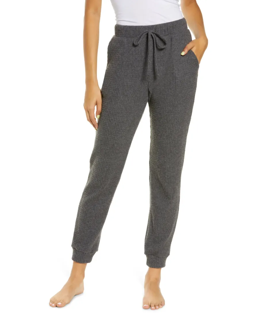 Socialite Waffle Knit Joggers