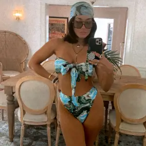 Summer State of Mind! Vanessa Hudgens Rocks Tie-Dye Bikini, Head Scarf
