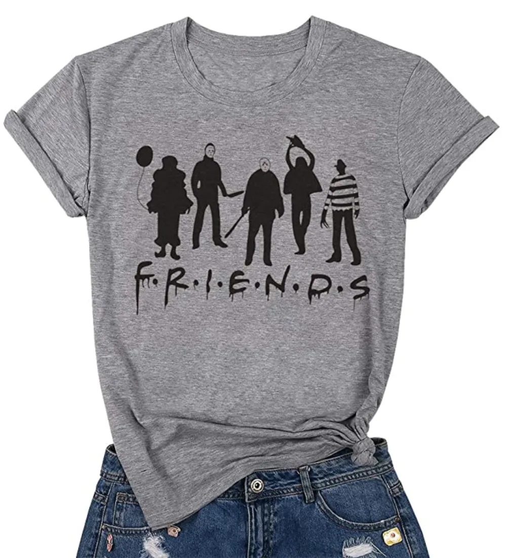 TAOHONG Halloween Friends Shirt
