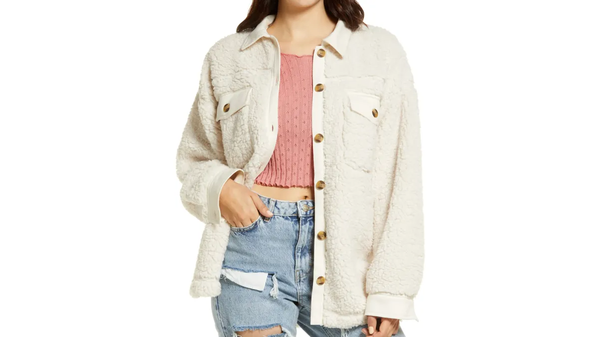 Thread & Supply Wubby Contrast Shirt Jacket