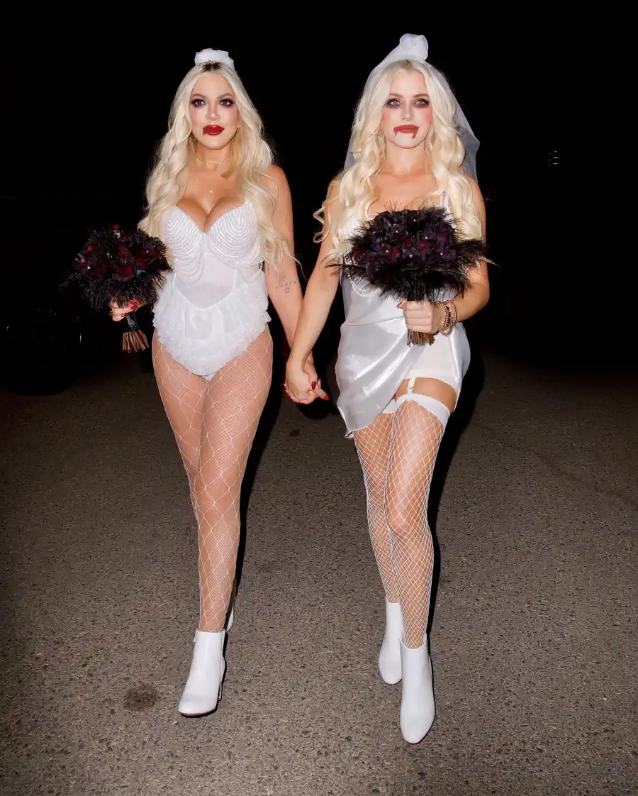 Tori Spelling Wears Dead Bride Halloween Costume Amid Dean McDermott Split Rumors: Photos