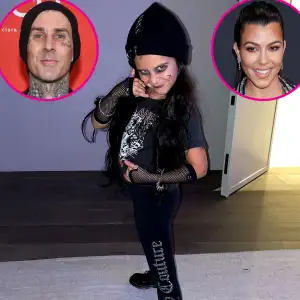 Travis Barker Approves of Kourtney Kardashian’s Daughter Penelope's Punk Rock Look: Photo