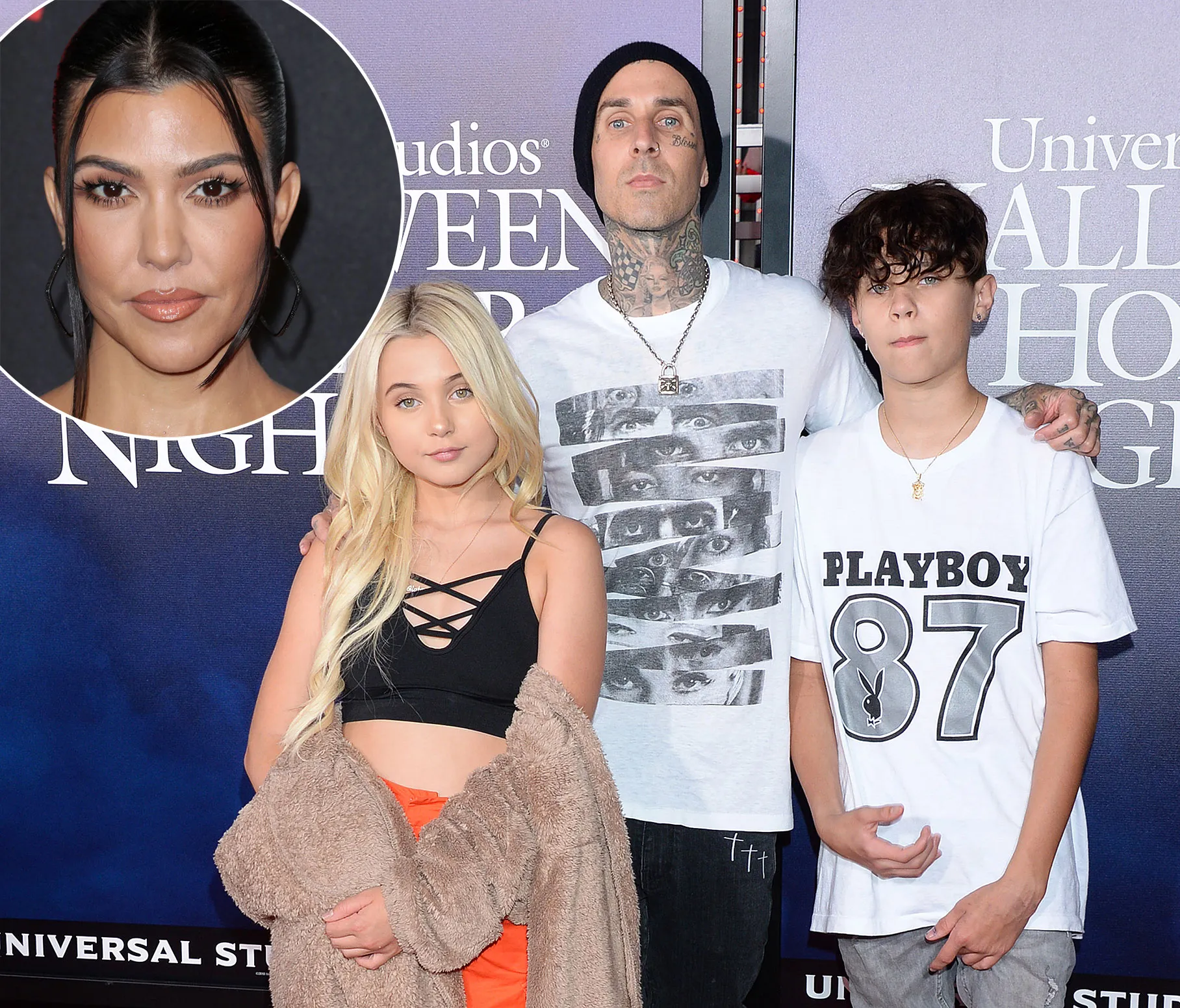 Travis Barker's Daughter Alabama, Son Landon Have Sweet Reactions to Dad's Engagement to Kourtney Kardashian
