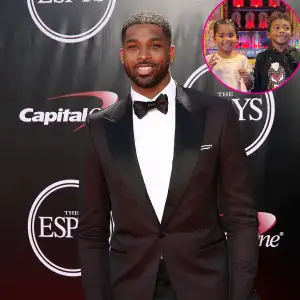 Tristan Thompson Shares Rare Photos of Daughter True and Son Prince