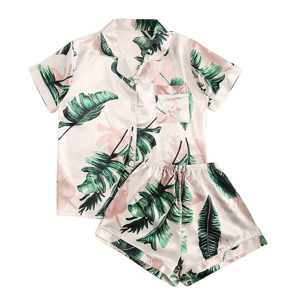amazon-pajama-sets-floerns-satin