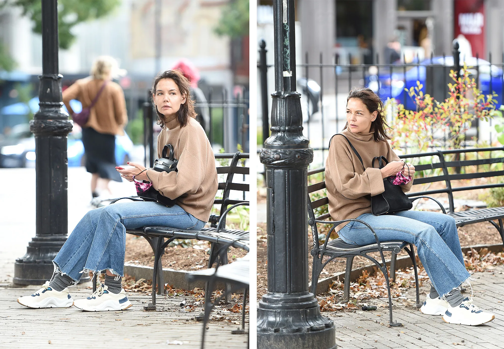 katie-holmes-sorel-sneakers