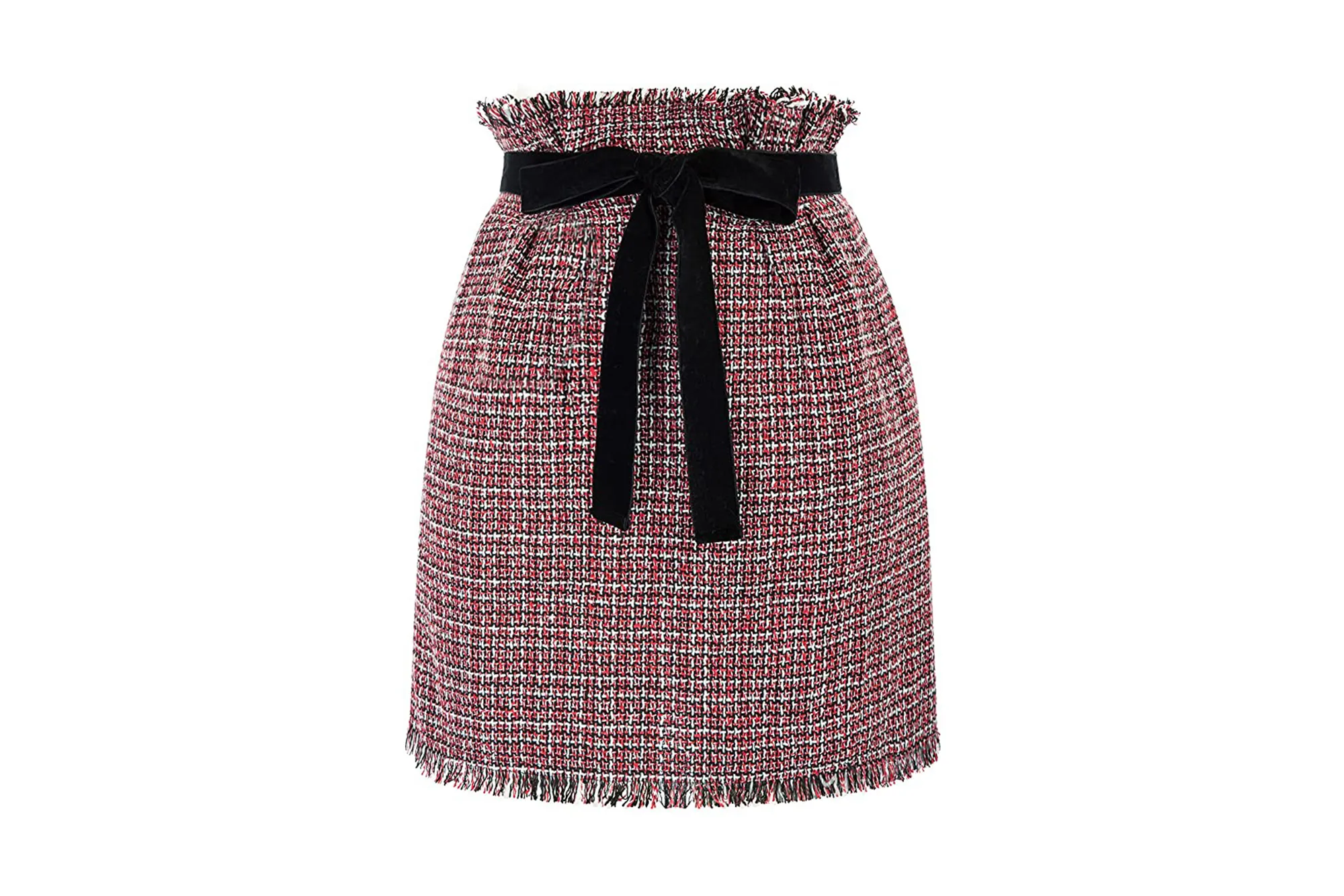 red-tweed-skirt