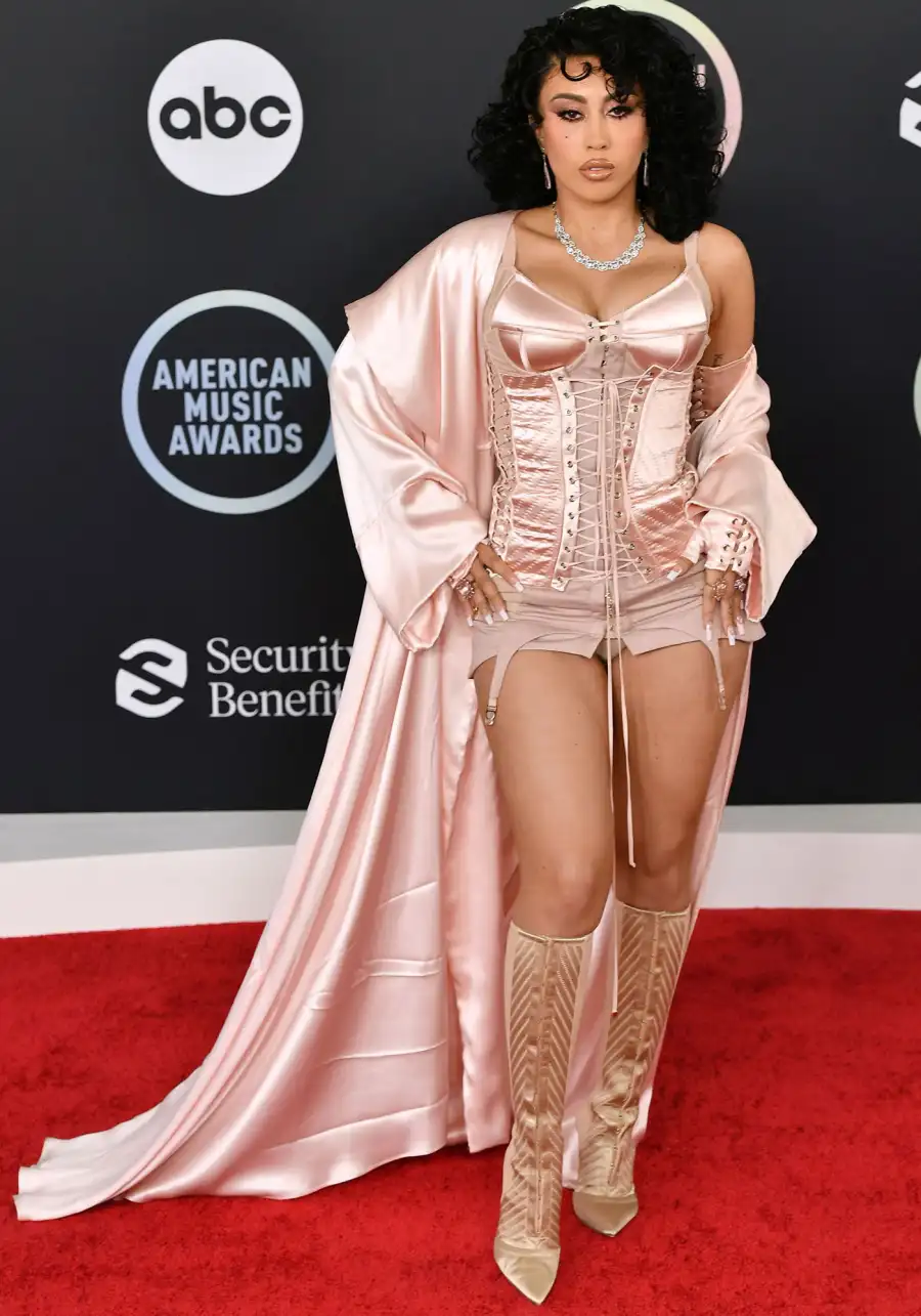 2021 American Music Awards Red Carpet Kali Uchis