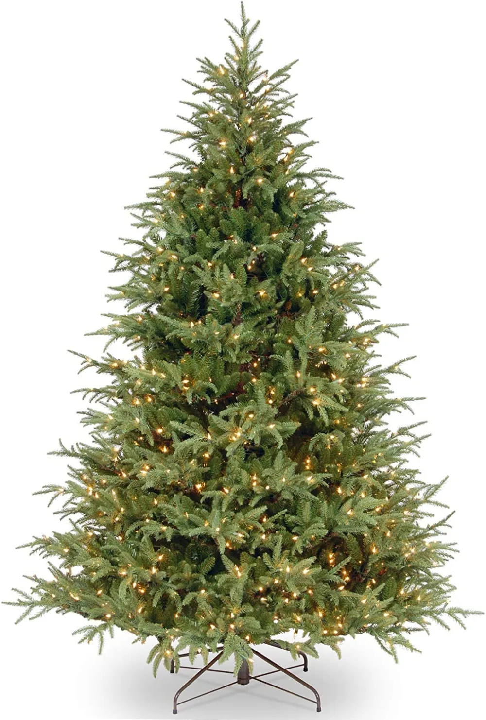 National Tree Company Pre-Lit 'Feel Real' Artificial Full Christmas Tree