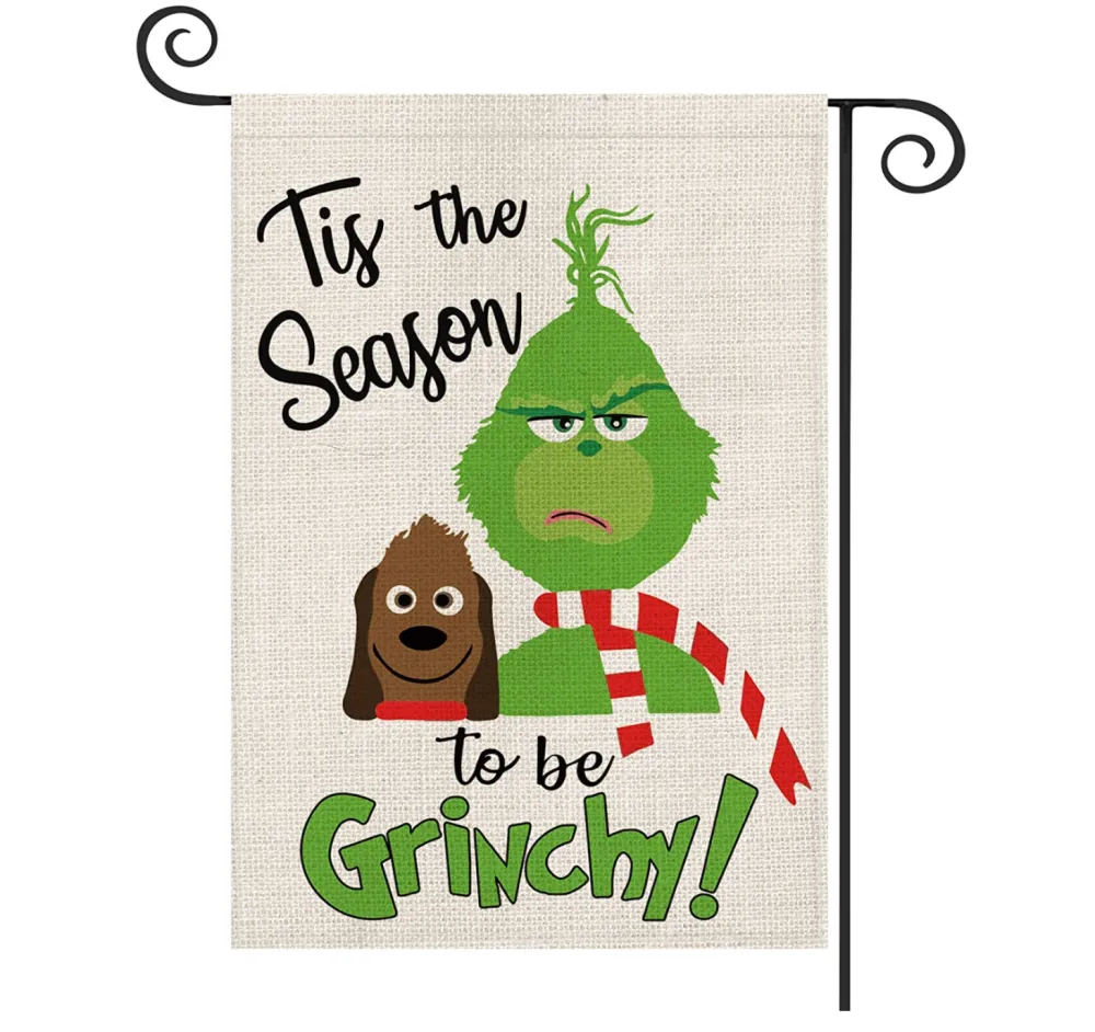 AVOIN Tis The Season to Be Christmas Garden Flag