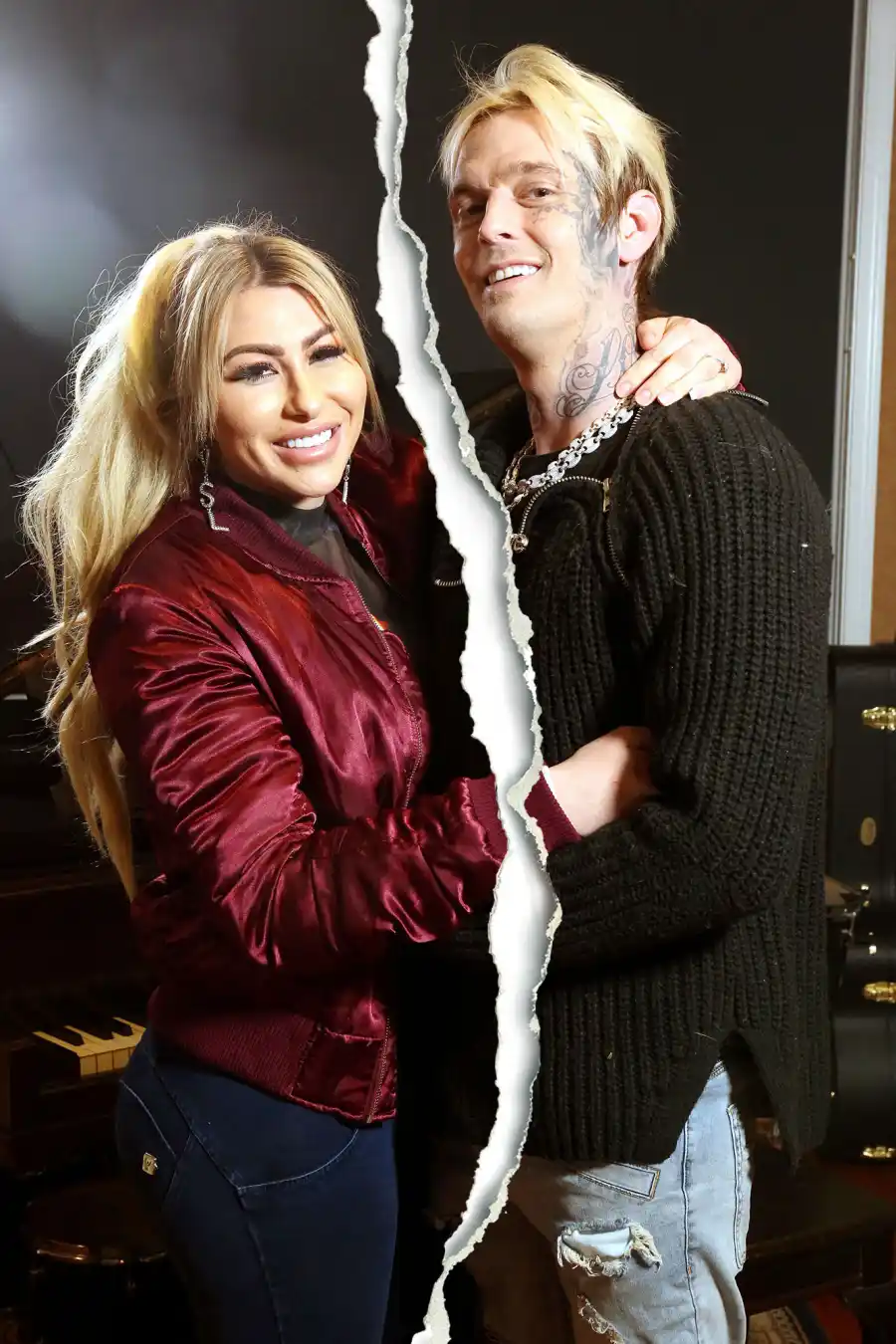 Aaron Carter Announces Split From Fiance Melanie Martin
