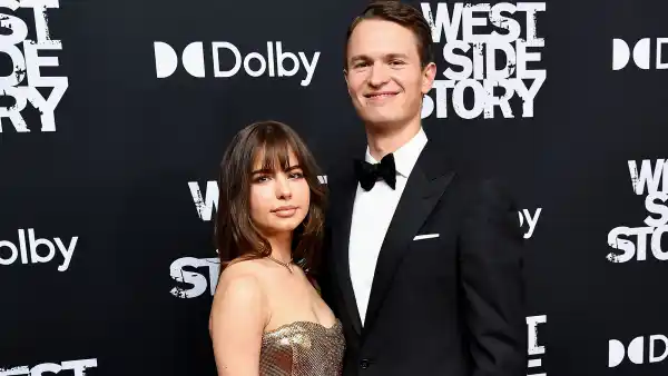 Ansel Elgort and Girlfriend Violetta Komyshan Make Rare Red Carpet Appearance