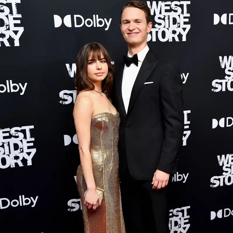Ansel Elgort and Girlfriend Violetta Komyshan Make Rare Red Carpet Appearance