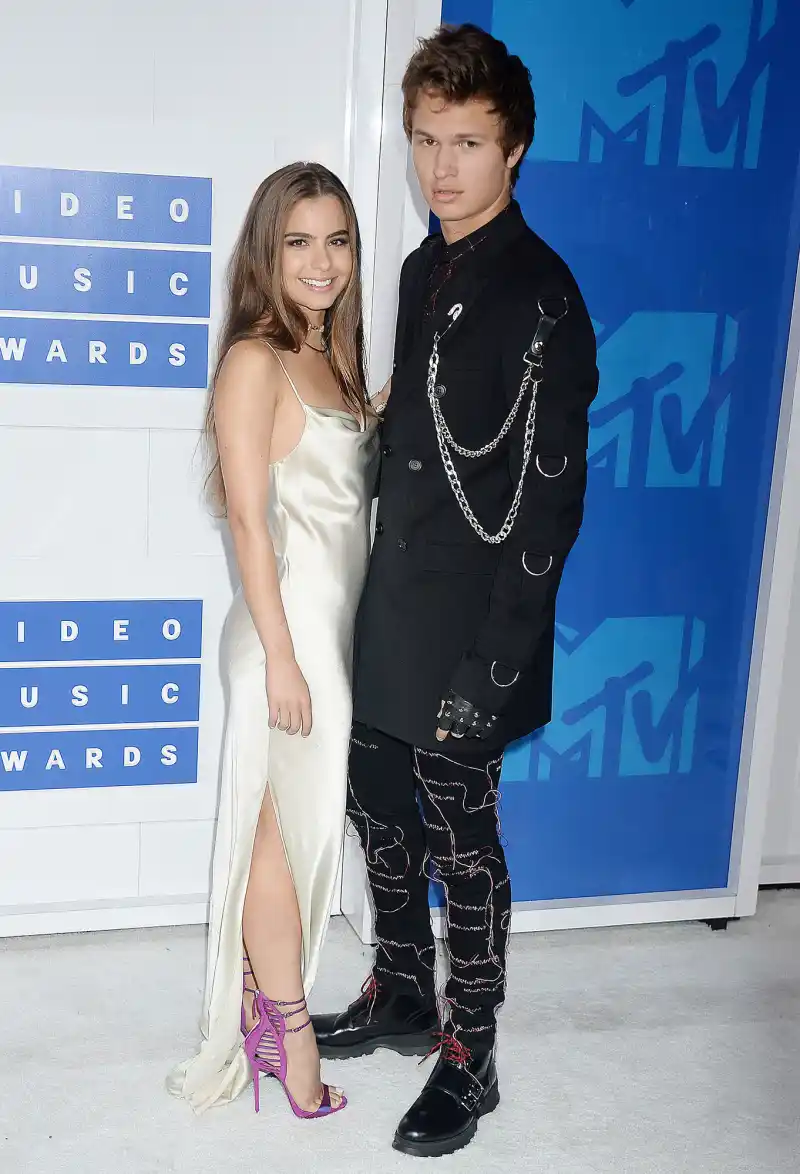 Ansel Elgort and Violetta Komyshan's Relationship Timeline