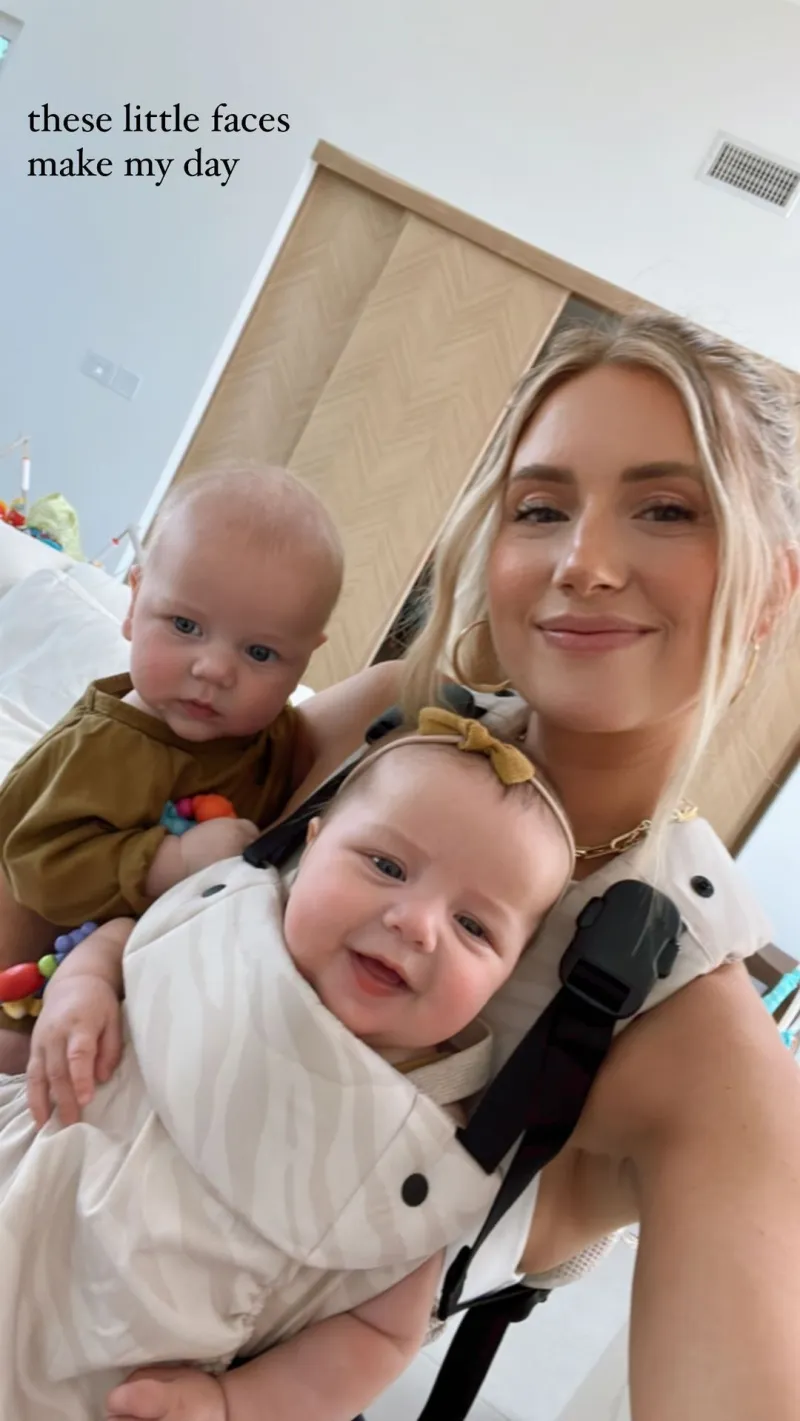Arie Luyendyk Jr. and Lauren Burnham's Twins’ Cutest Photos