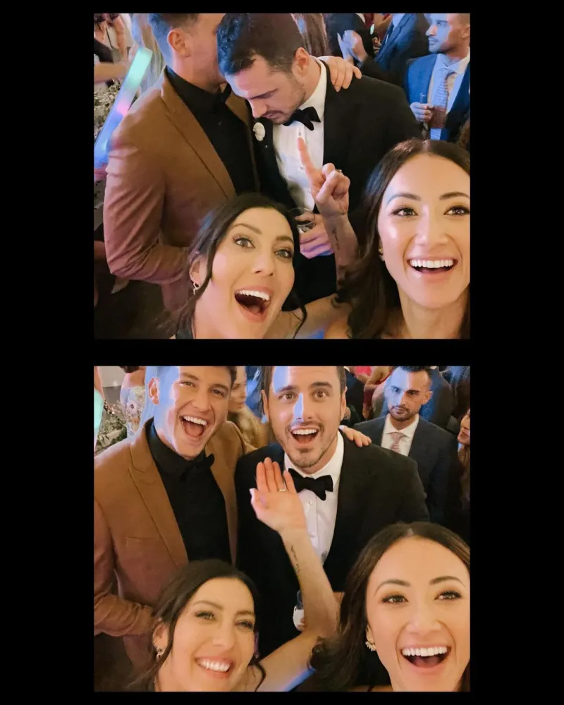 Bachelor Nation Stars Relive Ben Higgins and Jessica Clarke’s Nashville Wedding: Pics