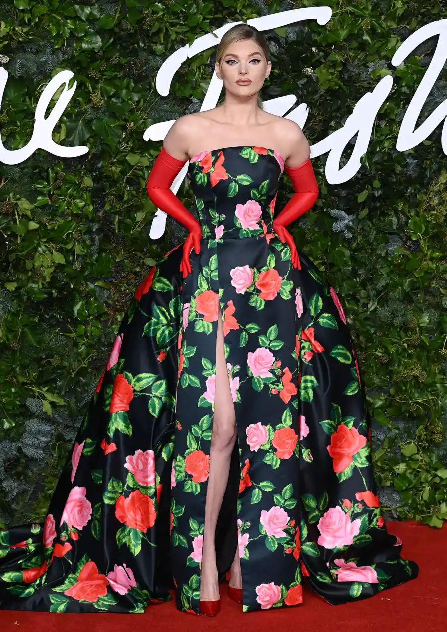 Billy Kris See What Stars Wore Fashion Awards Gillian Anderson Elsa Hosk