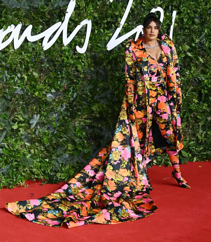 Billy Kris See What Stars Wore Fashion Awards Priyanka Chopra Jonas