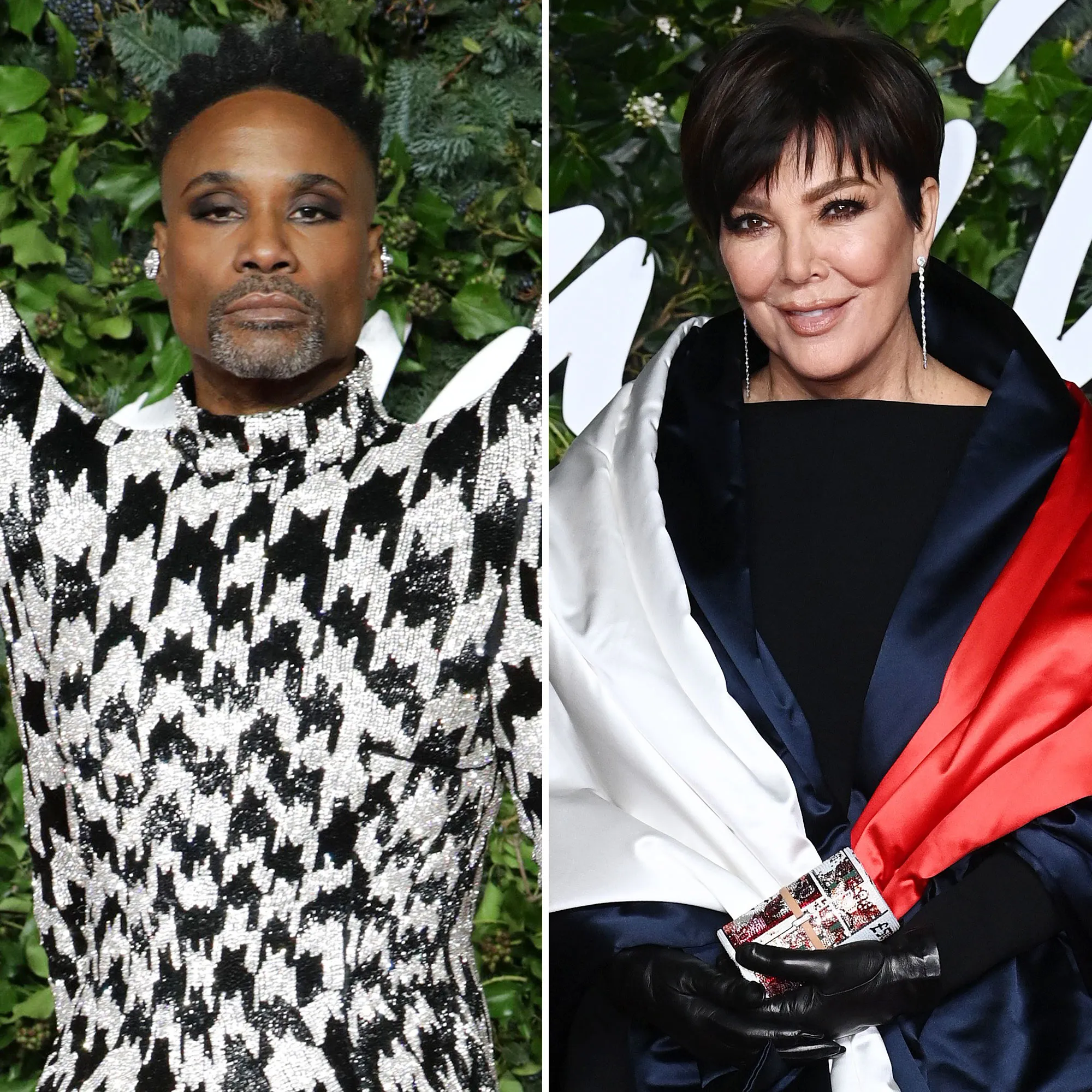 Billy Kris See What Stars Wore Fashion Awards Billy Porter Kris Jenner