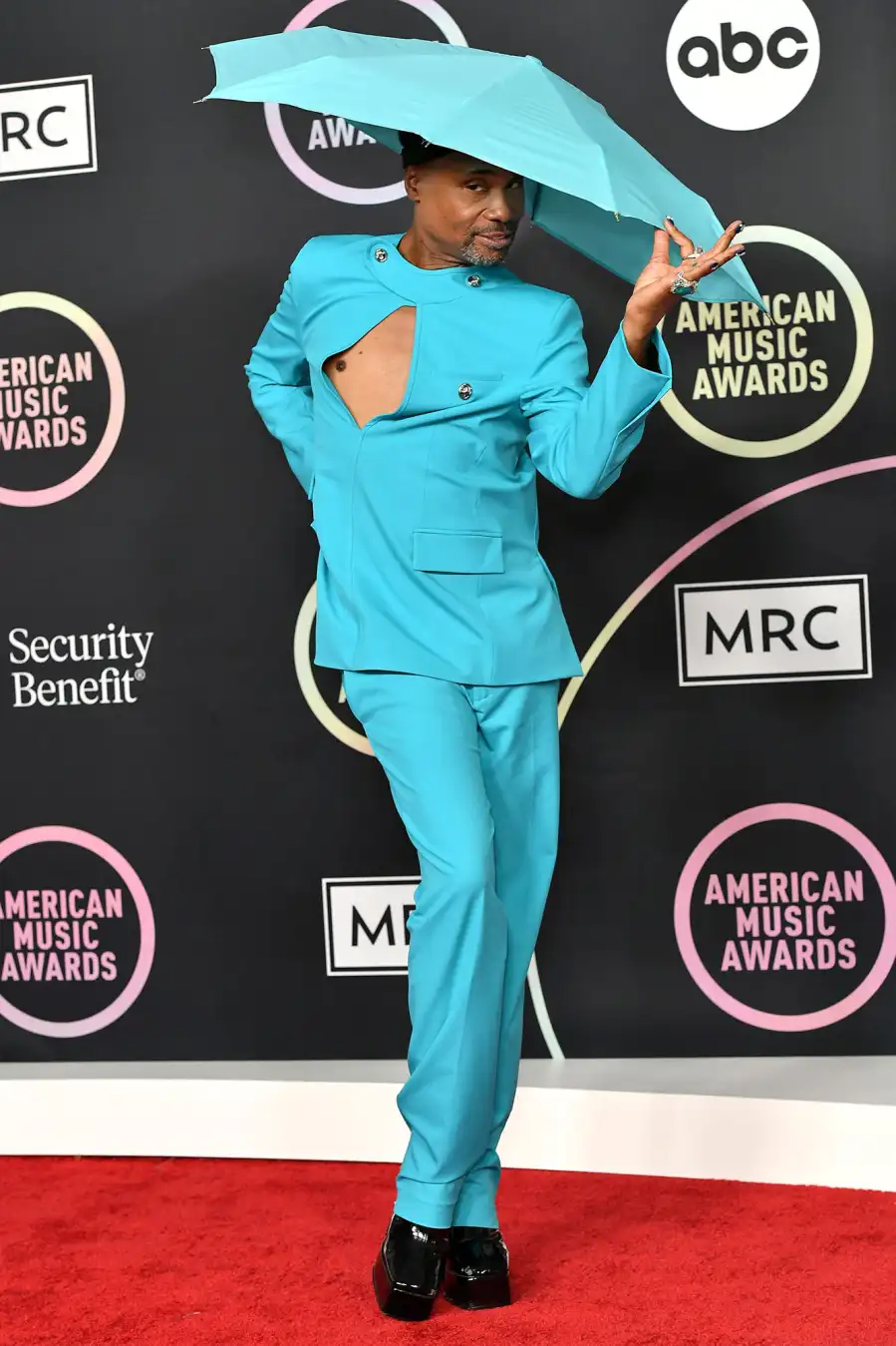 Billy Porter Best Dressed Hottest Men American Music Awards 2021